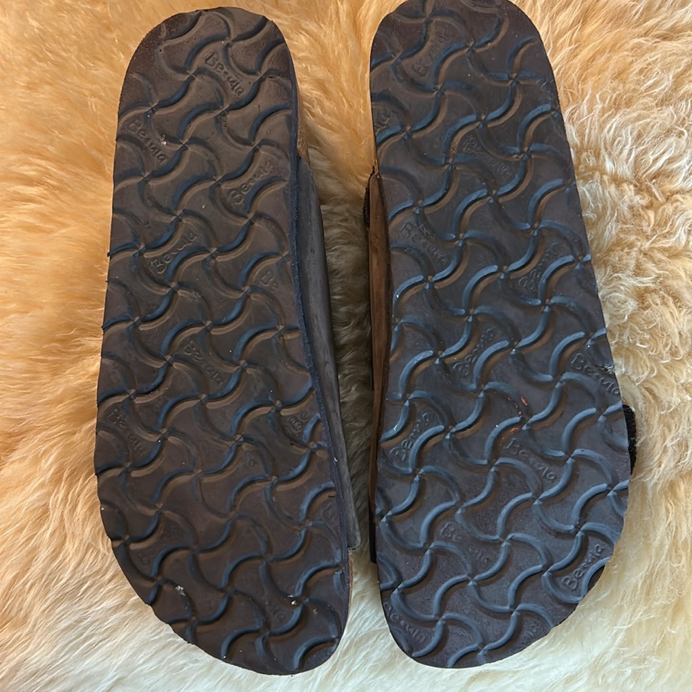 Birkenstock Brown Brush Leather 39 Arizona Sandals. - Picture 9 of 10